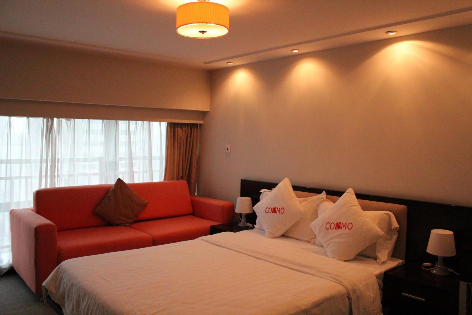 Shanghai Cosmo World Union Service Apartment Dış mekan fotoğraf