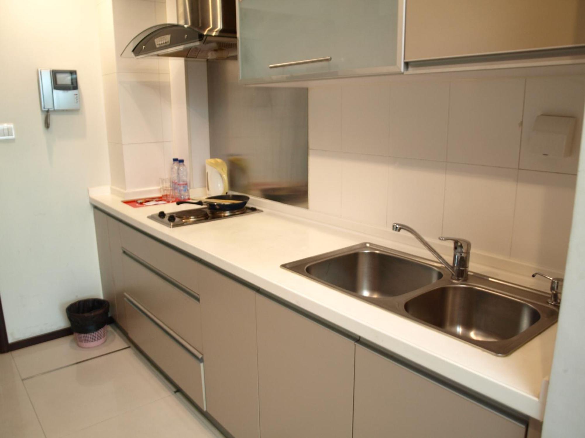 Shanghai Cosmo World Union Service Apartment Dış mekan fotoğraf