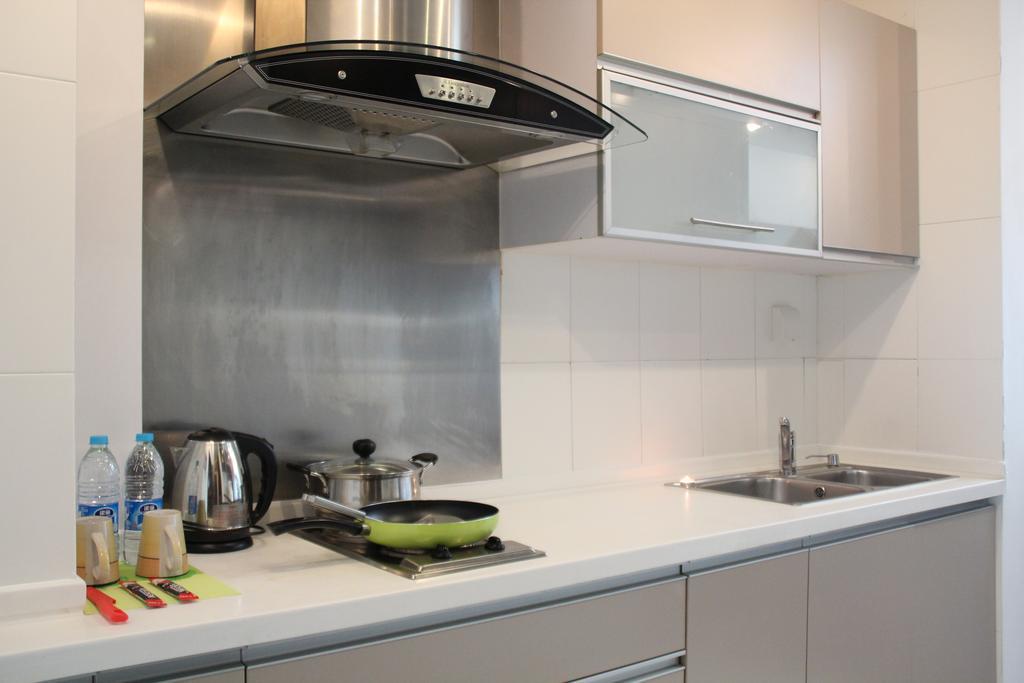 Shanghai Cosmo World Union Service Apartment Dış mekan fotoğraf