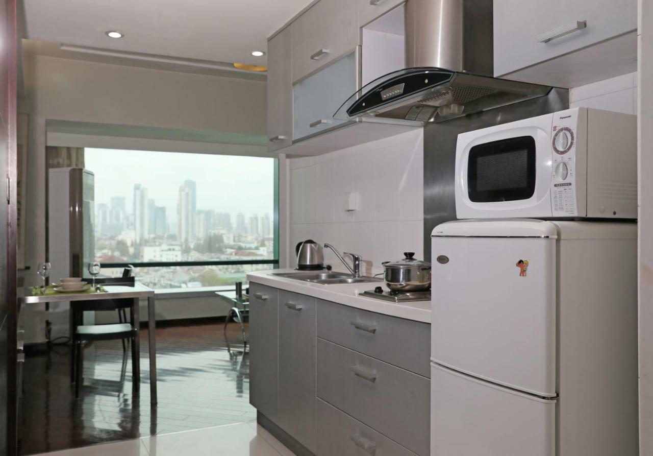 Shanghai Cosmo World Union Service Apartment Dış mekan fotoğraf