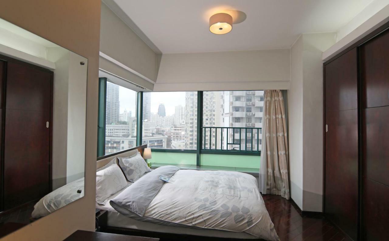 Shanghai Cosmo World Union Service Apartment Dış mekan fotoğraf