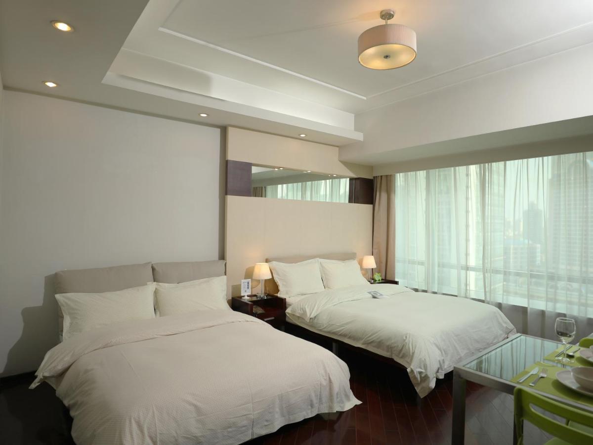Shanghai Cosmo World Union Service Apartment Dış mekan fotoğraf