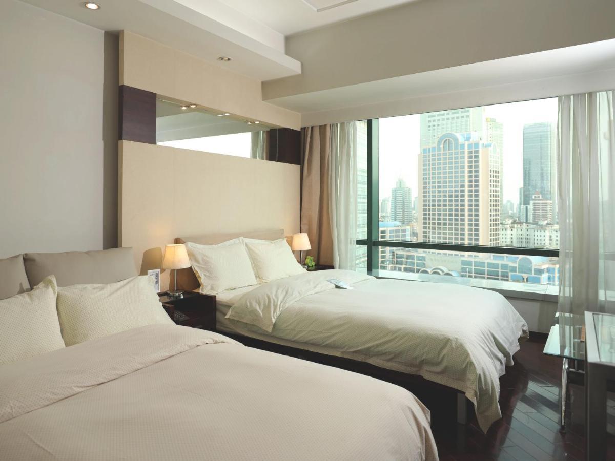 Shanghai Cosmo World Union Service Apartment Dış mekan fotoğraf