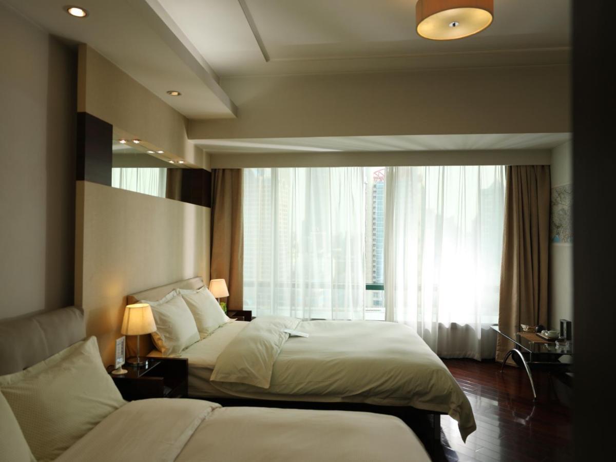 Shanghai Cosmo World Union Service Apartment Dış mekan fotoğraf