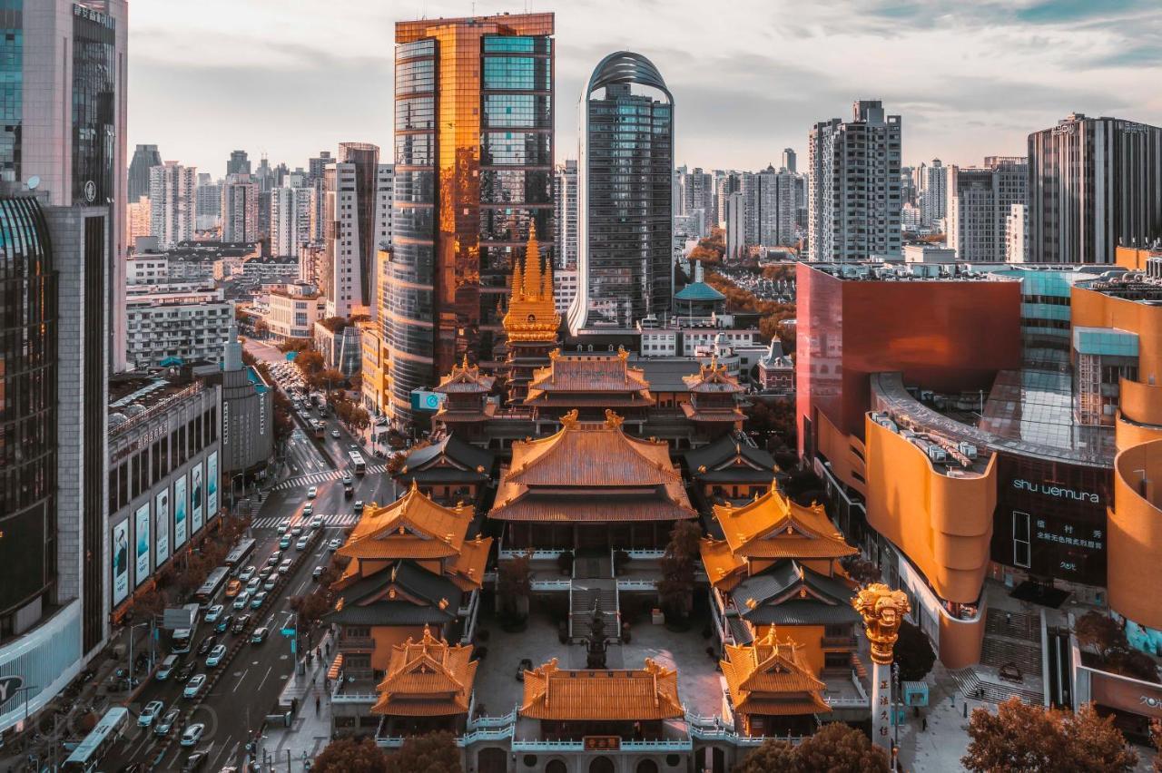Shanghai Cosmo World Union Service Apartment Dış mekan fotoğraf