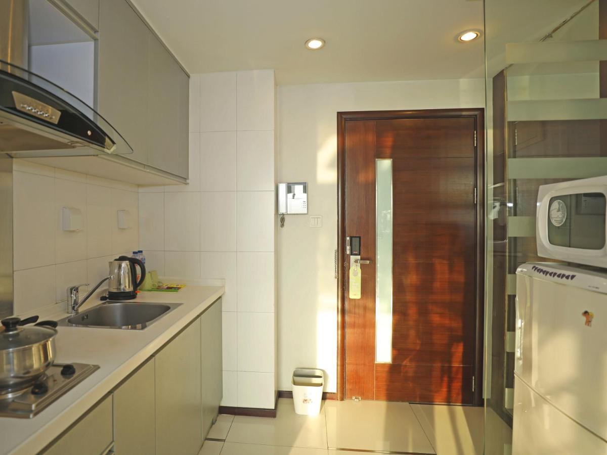 Shanghai Cosmo World Union Service Apartment Dış mekan fotoğraf
